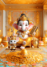 พระพิฆเนศและหนูมุสิกะ เทพแห่งความสำเร็จ