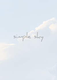 Gray : simple sky