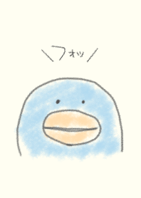 Soft Blue Penguin