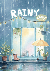 Rainy Day - Water Color