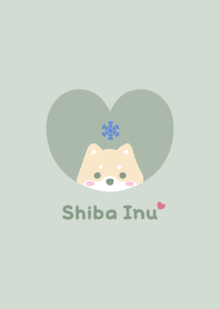 Shiba Inu2 Crystal [green]