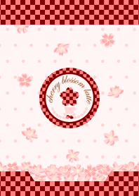 cherry blossom latte
