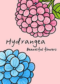 Plant hydrangeas!(pink color)