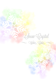 Snow Crystal~watercolor~