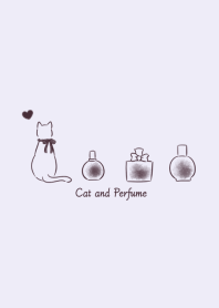 Cat and Perfume -purple-