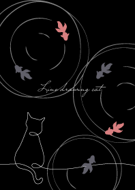 Line drawing cat_22