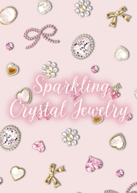 Sparkling Crystal Jewelry(pink)
