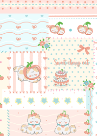sweet cherry cat (orange)