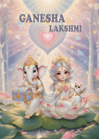 พระพิฆเนศ พระแม่ลักษมี-ร่ำรวย,มั่งมี