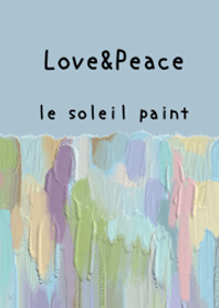 Oil painting art [le soleil paint 434]