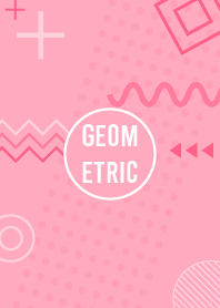 Geometric Carnation Pink 3