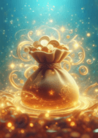 Money Bag and Gold Coins V.10