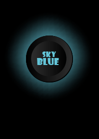 Sky Blue Button In Black V.2