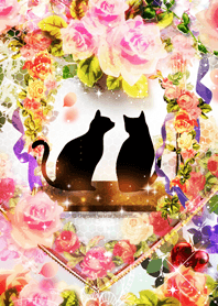 Cats and Heart of Rose (fc)