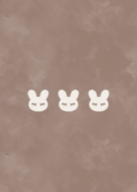 sleeping rabbit.(dusty color5-12)