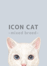 ICON CAT -Mixed breed cat- PASTEL BL/12