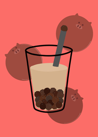 돼지모양 밀크티!(화장품)