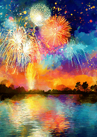 Beautiful Fireworks Theme#347