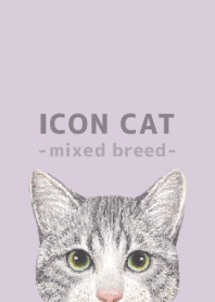 ICON CAT -Mixed breed cat- PASTEL PL/14