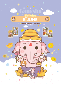Ganesha x June 8 Birthday