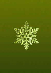 Winter symbols Yellow Green