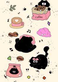 black cat coffee beans1