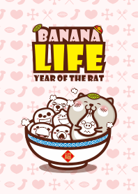 Banana Life Year of the Rat(Pink)