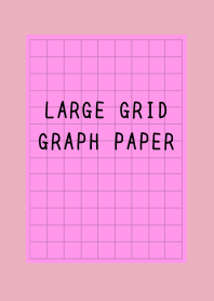 PINK-BLACK GRAPH PAPER/ROSE PINK/BLACK
