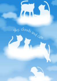 Sky, clouds and cats ...