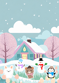 Kawaii scandinavian style(Winter-834)