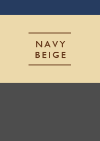 Basic/ Navy Beige &Gray