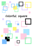 Colorful square 3 joc