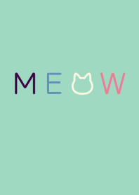 MEOW[Mint Green]