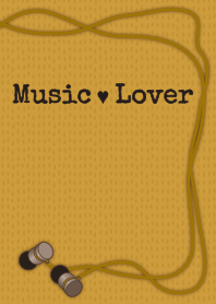 musiclover + ベージュ