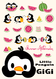 Little Penguin Gigi -Summer semangka