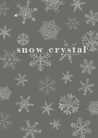 snow crystal winter dusty khaki