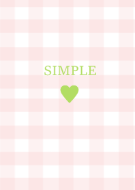 SIMPLE HEART //check pinkyellowgreen