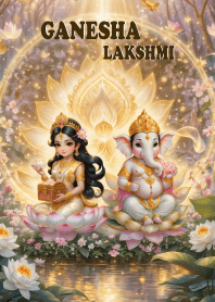 Ganesha, Lakshmi, wealthy, rich(JP)