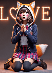 จิ้งจอกสาวระยิบระยับ