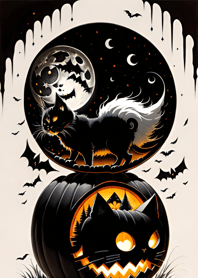 cat halloween 054148