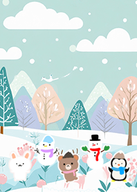 Kawaii scandinavian style(Winter-764)
