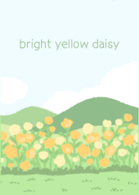 bright yellow daisy