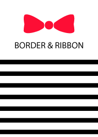 Black Border & Red Ribbon 10