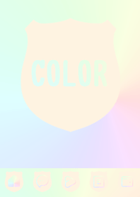 brown color rainbow  V19