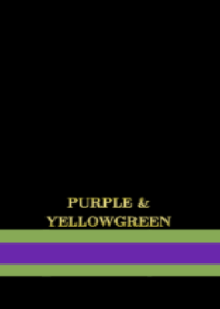 3ライン 紫×黄緑