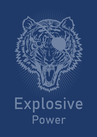 Tiger explosive power(Navy blue)