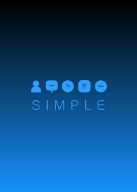SIMPLE(black blue)V.100b