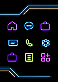 Minimalist & Dark / Neon