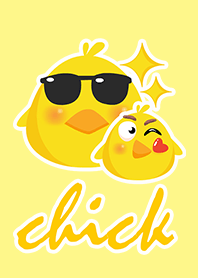 Lovely yellow chicks