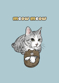 meowneko4 - sea blue